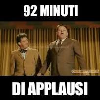 92 minuti di applausi!!!!! | Facebook